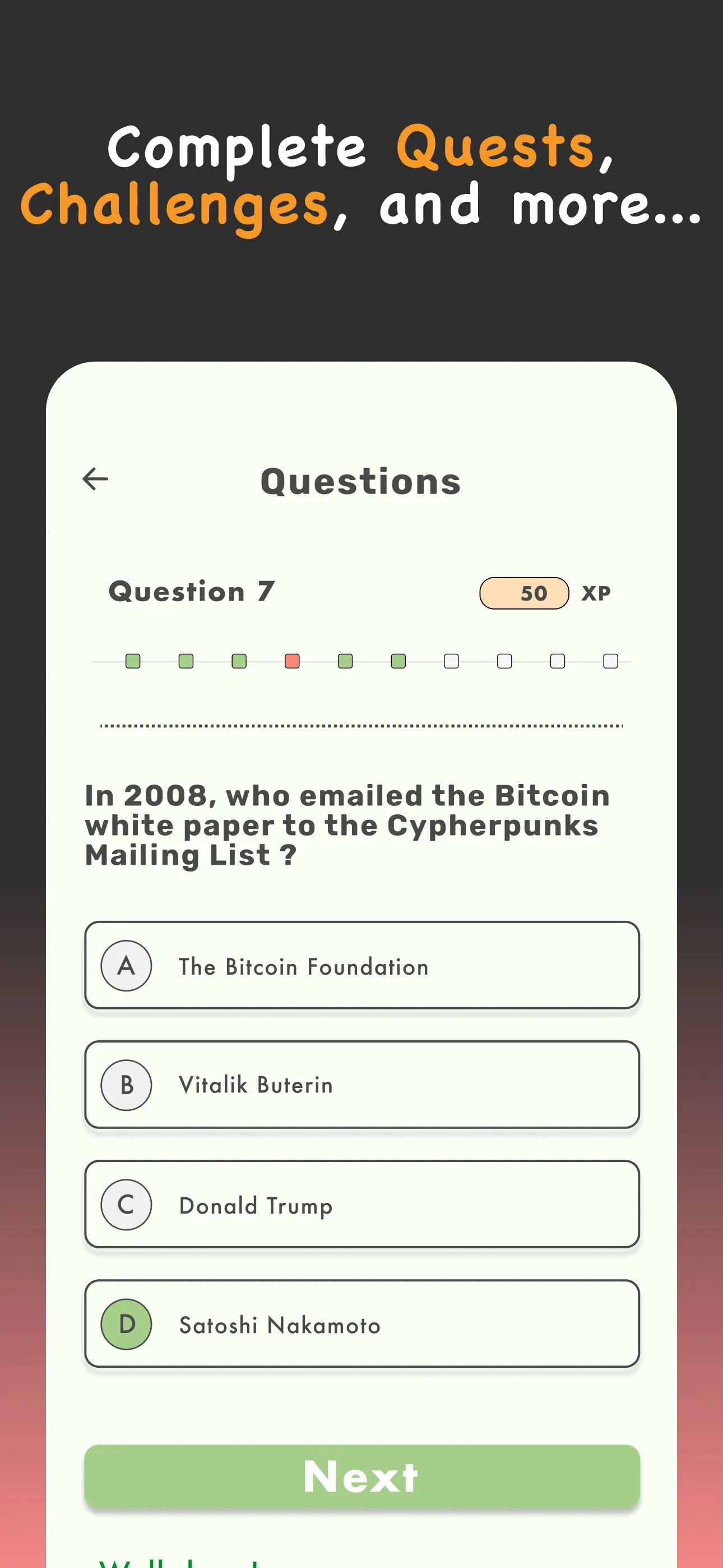 Yzer: Learn Bitcoin & Finance | Indus Appstore | Screenshot