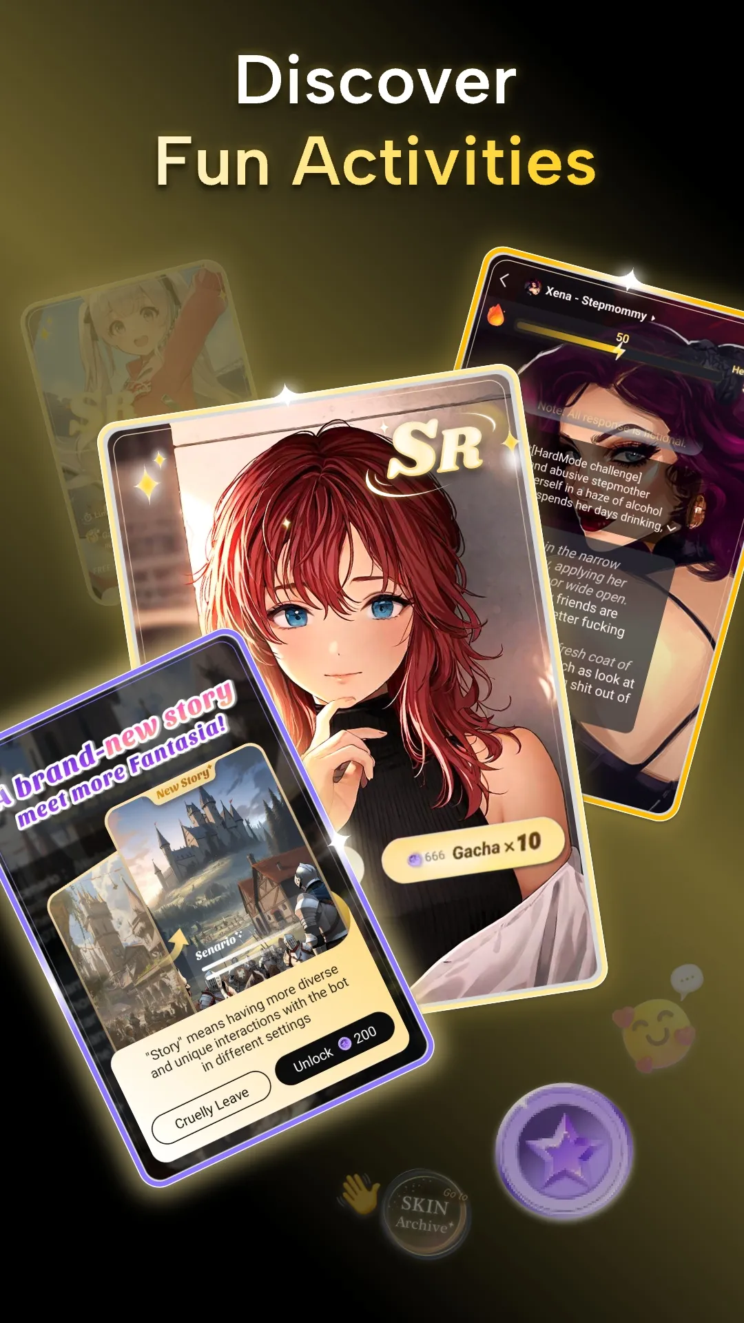 Fantasia: Character AI Chat | Indus Appstore | Screenshot