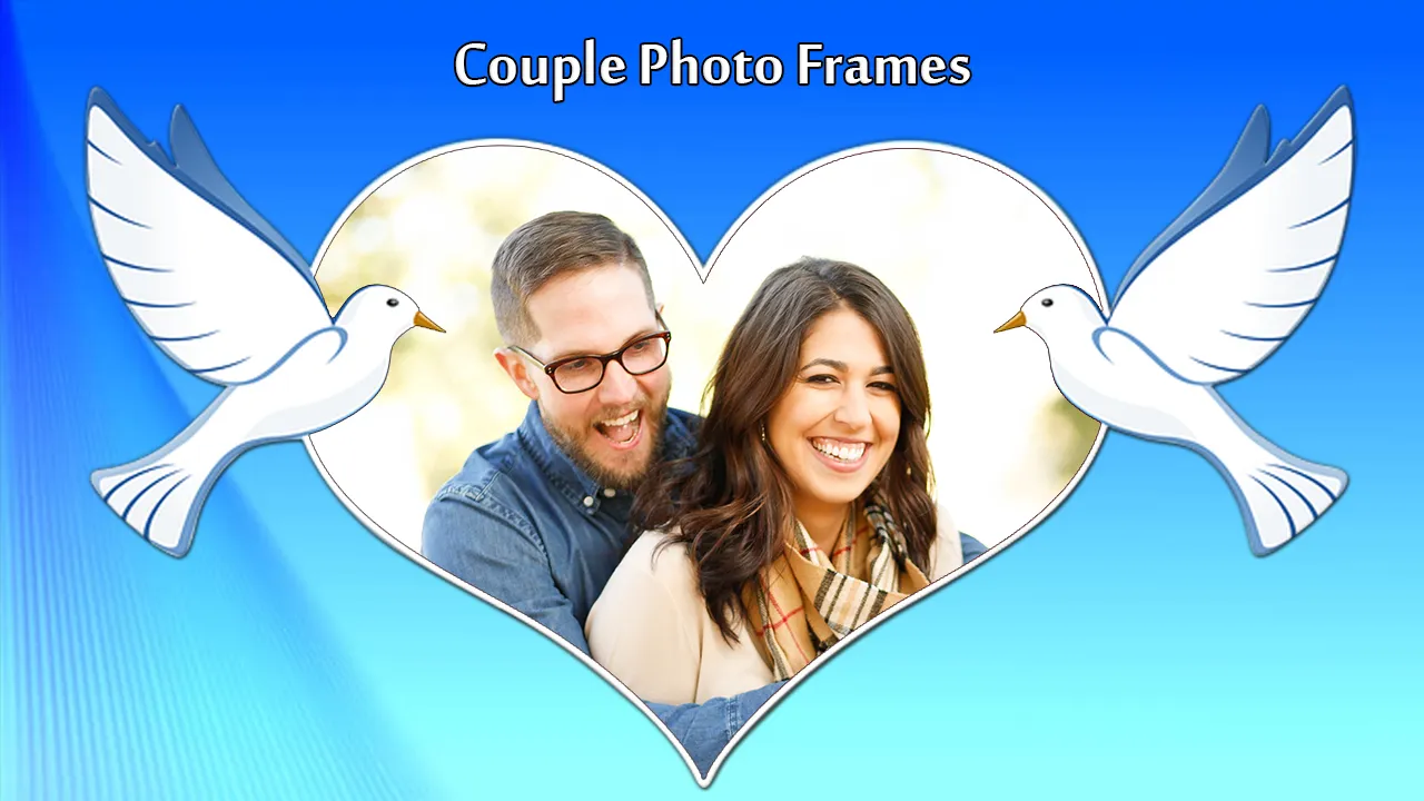 Couple Photo Frames - Romantic | Indus Appstore | Screenshot