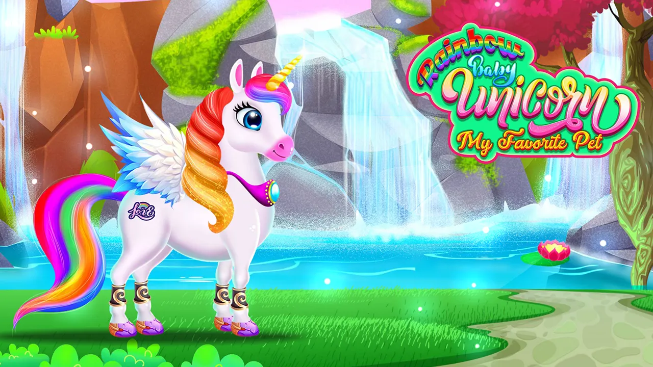 Rainbow Baby Unicorn Pet | Indus Appstore | Screenshot