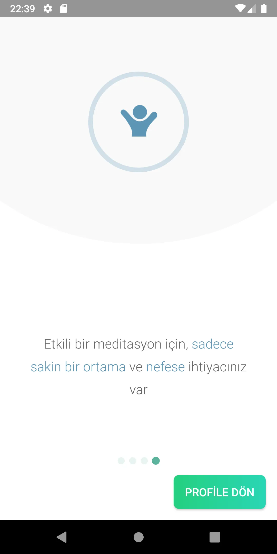 Nefes Meditasyon | Indus Appstore | Screenshot