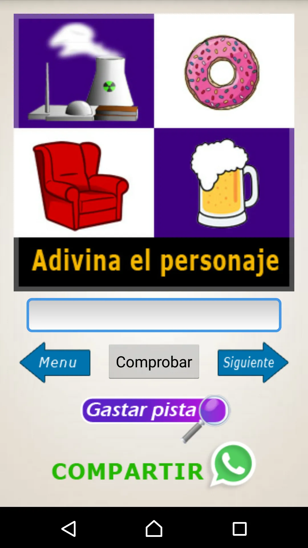 Adivina Personajes: Acertijos | Indus Appstore | Screenshot