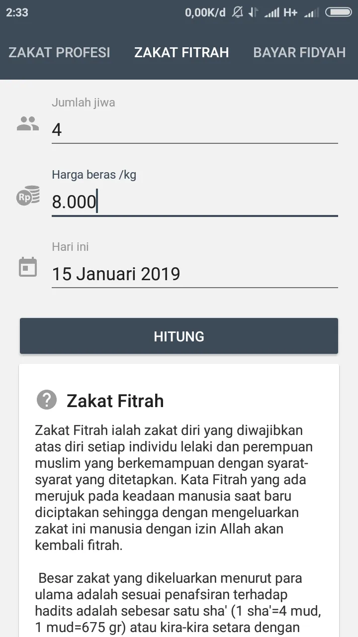 Kalkulator Zakat - ZakatKu | Indus Appstore | Screenshot