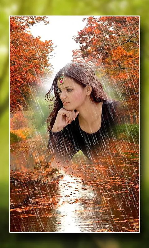 Rain Photo Frames | Indus Appstore | Screenshot