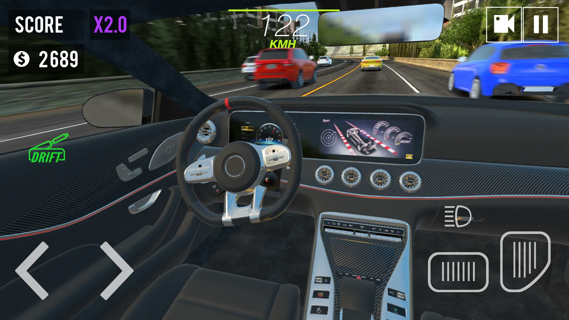 Racing in Car 2021 | Indus Appstore | Screenshot