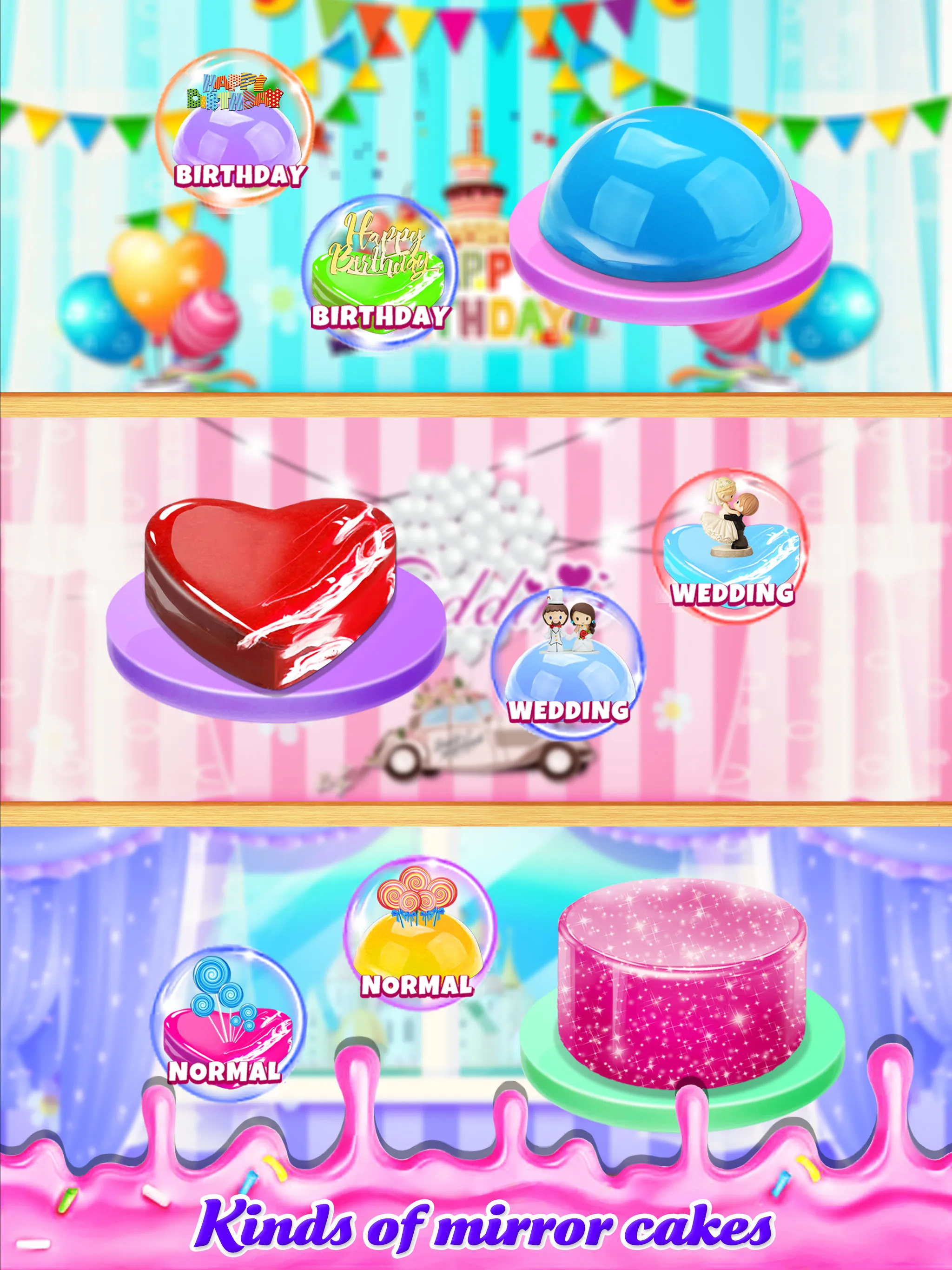 Mirror Cake - Sweet Desserts | Indus Appstore | Screenshot