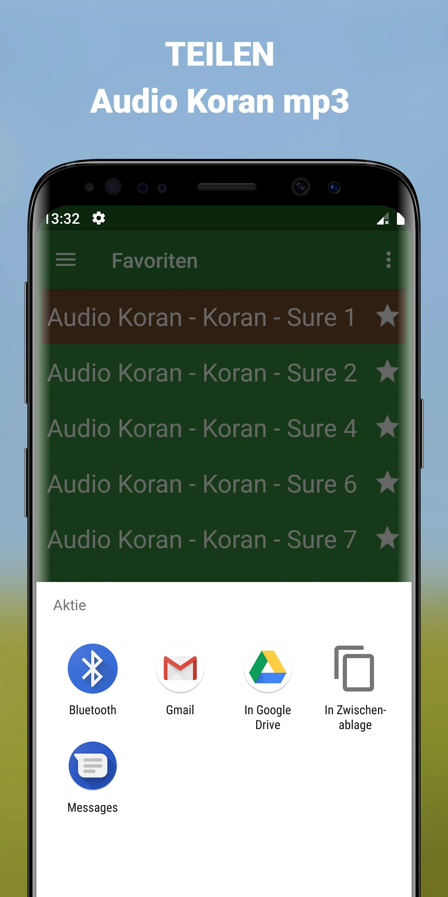 Der Koran deutsch audio mp3 | Indus Appstore | Screenshot