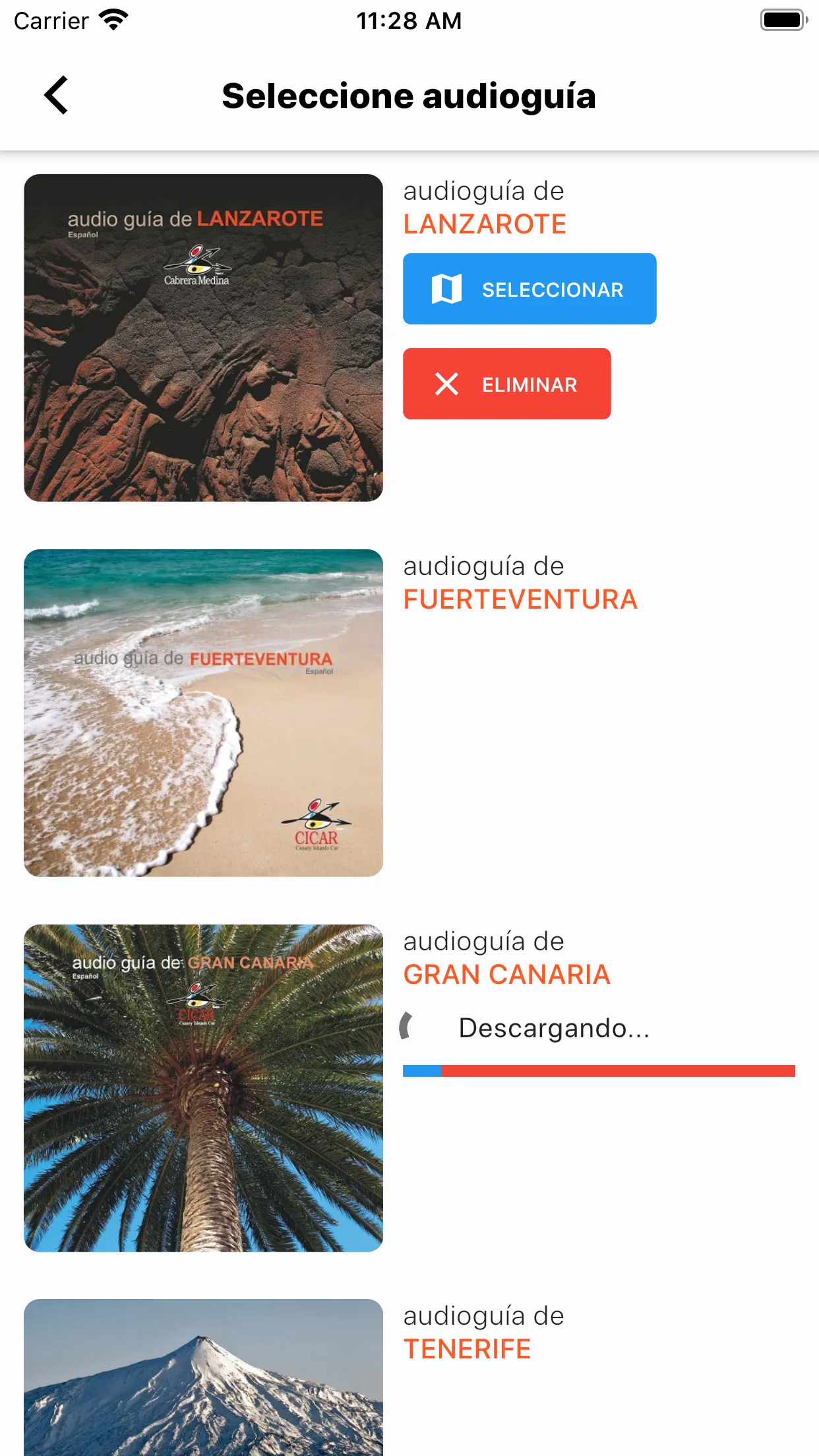 Audio Guide on Canary Islands | Indus Appstore | Screenshot