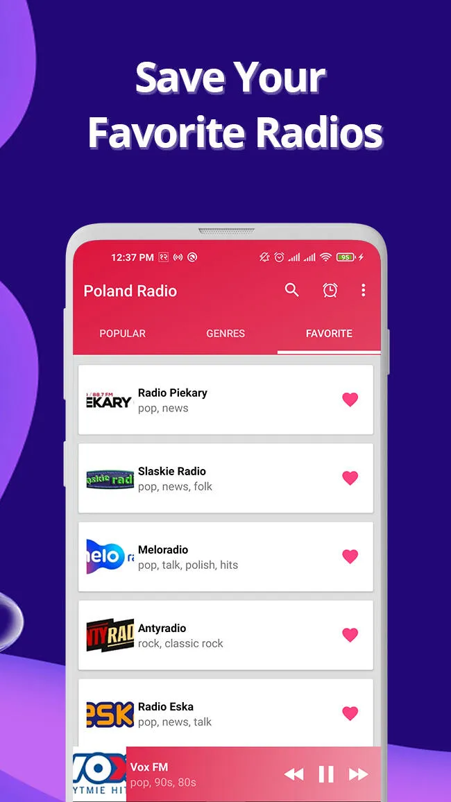 Poland Radio - Online FM Radio | Indus Appstore | Screenshot