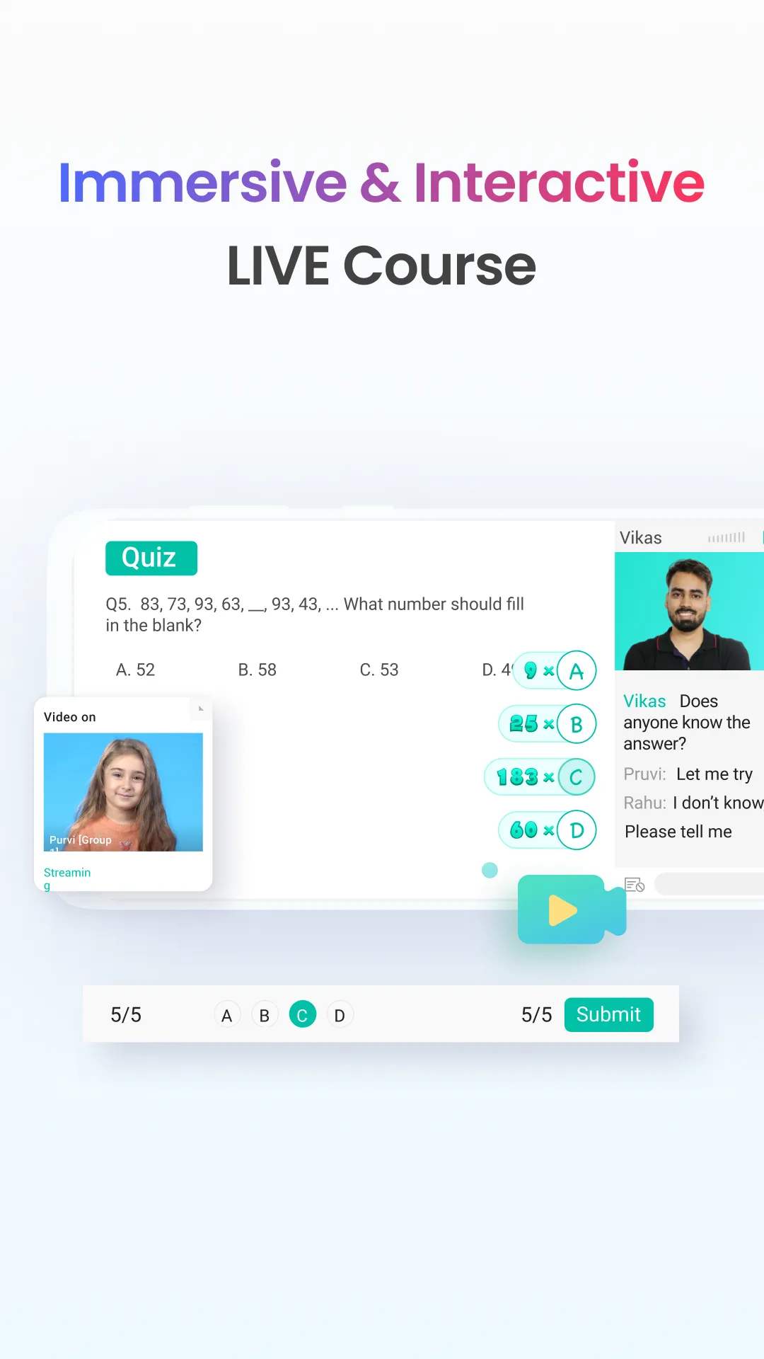 Oda Class: LIVE Learning App | Indus Appstore | Screenshot