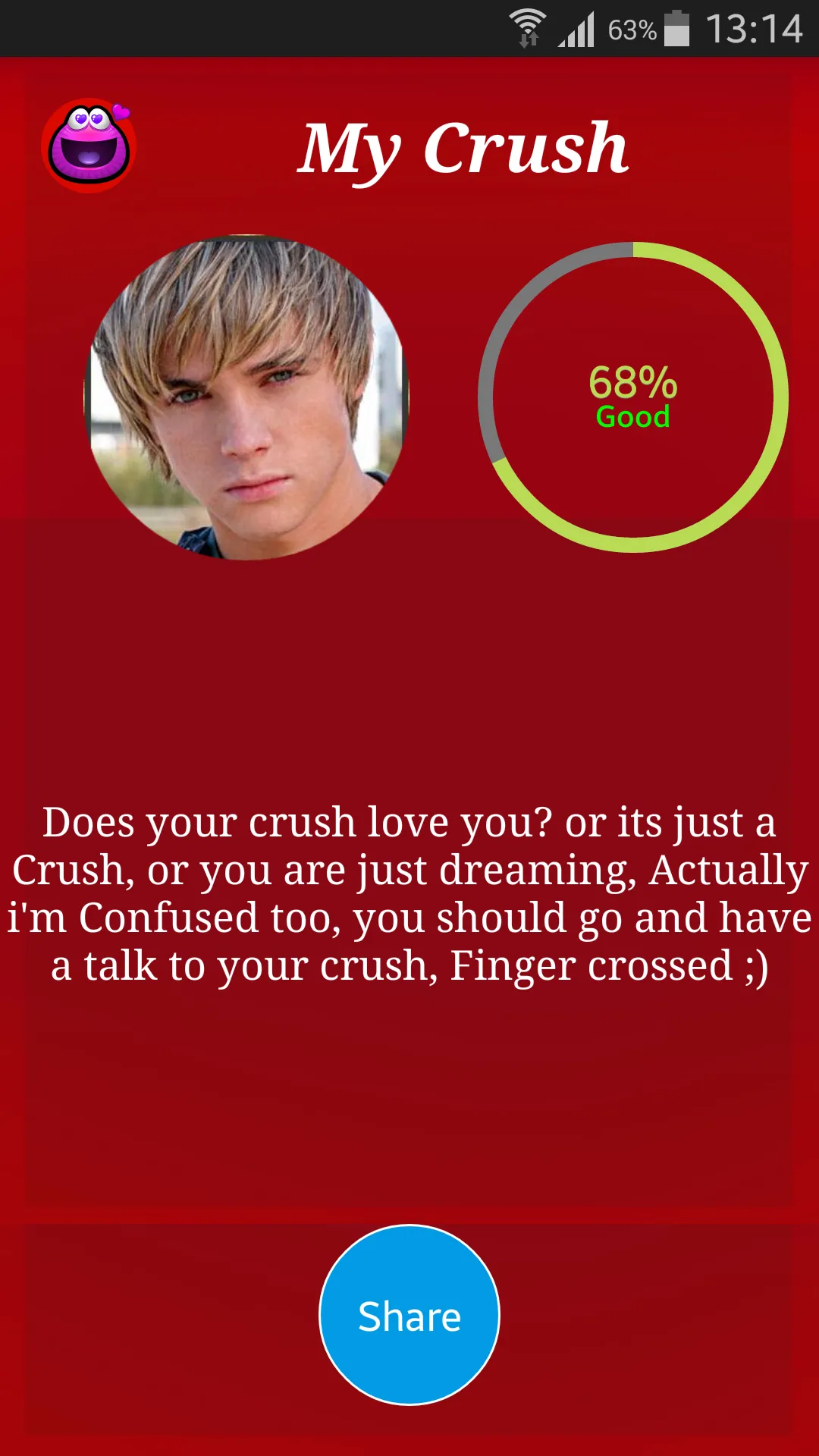 My Crush: Crush Detector Test | Indus Appstore | Screenshot