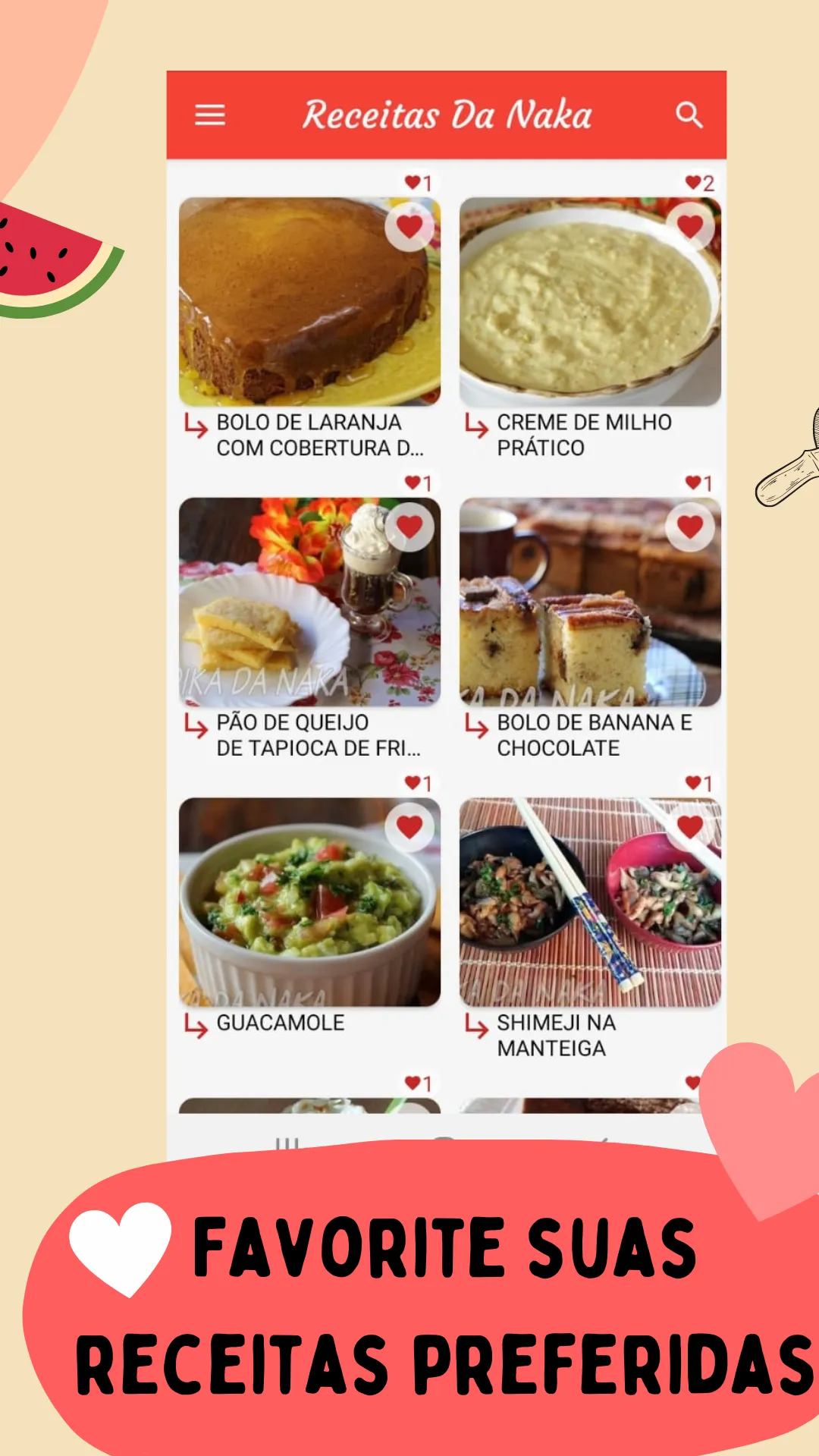 Receitas da Naka | Indus Appstore | Screenshot