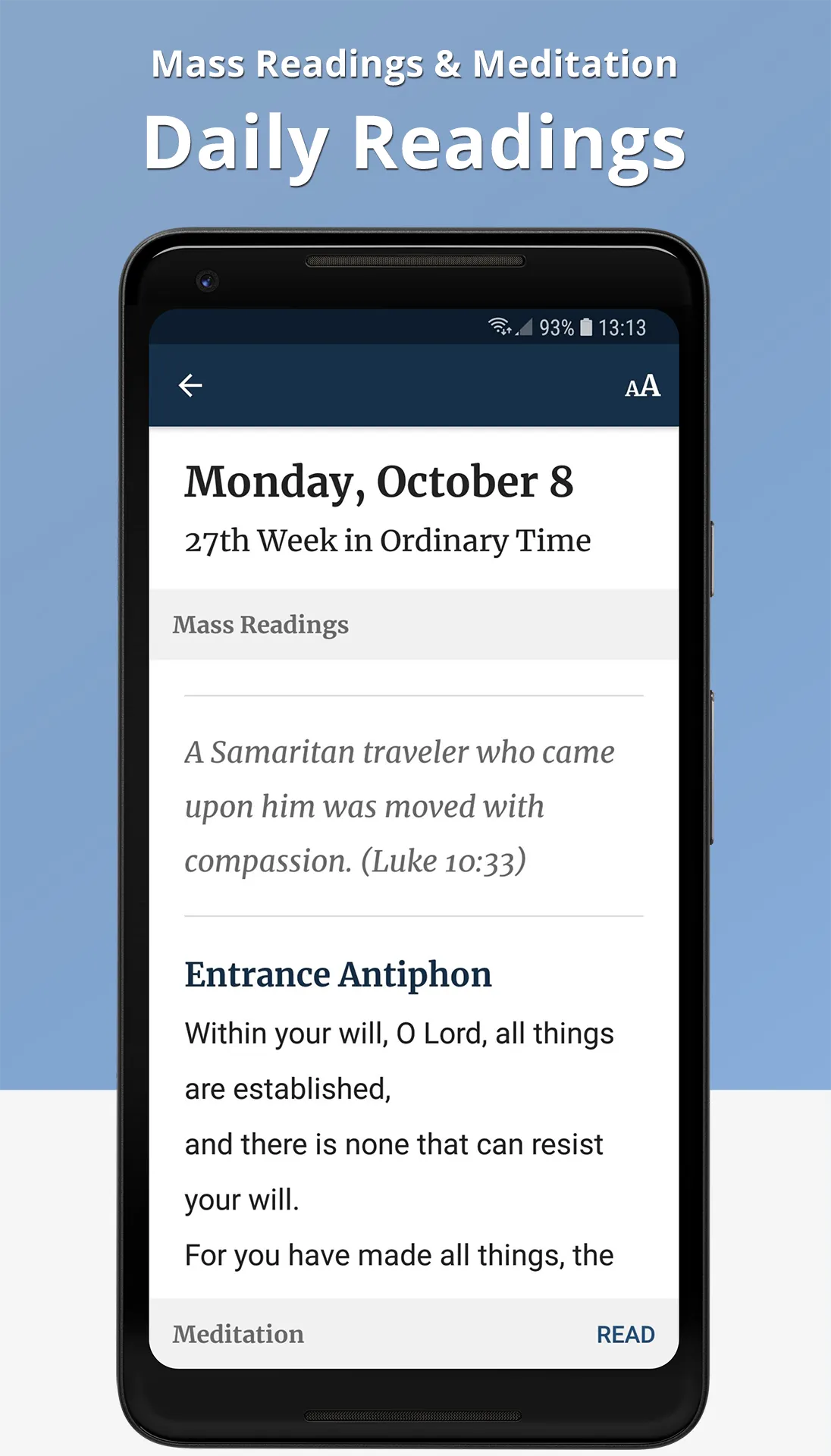 The Word Among Us Mass Edition | Indus Appstore | Screenshot