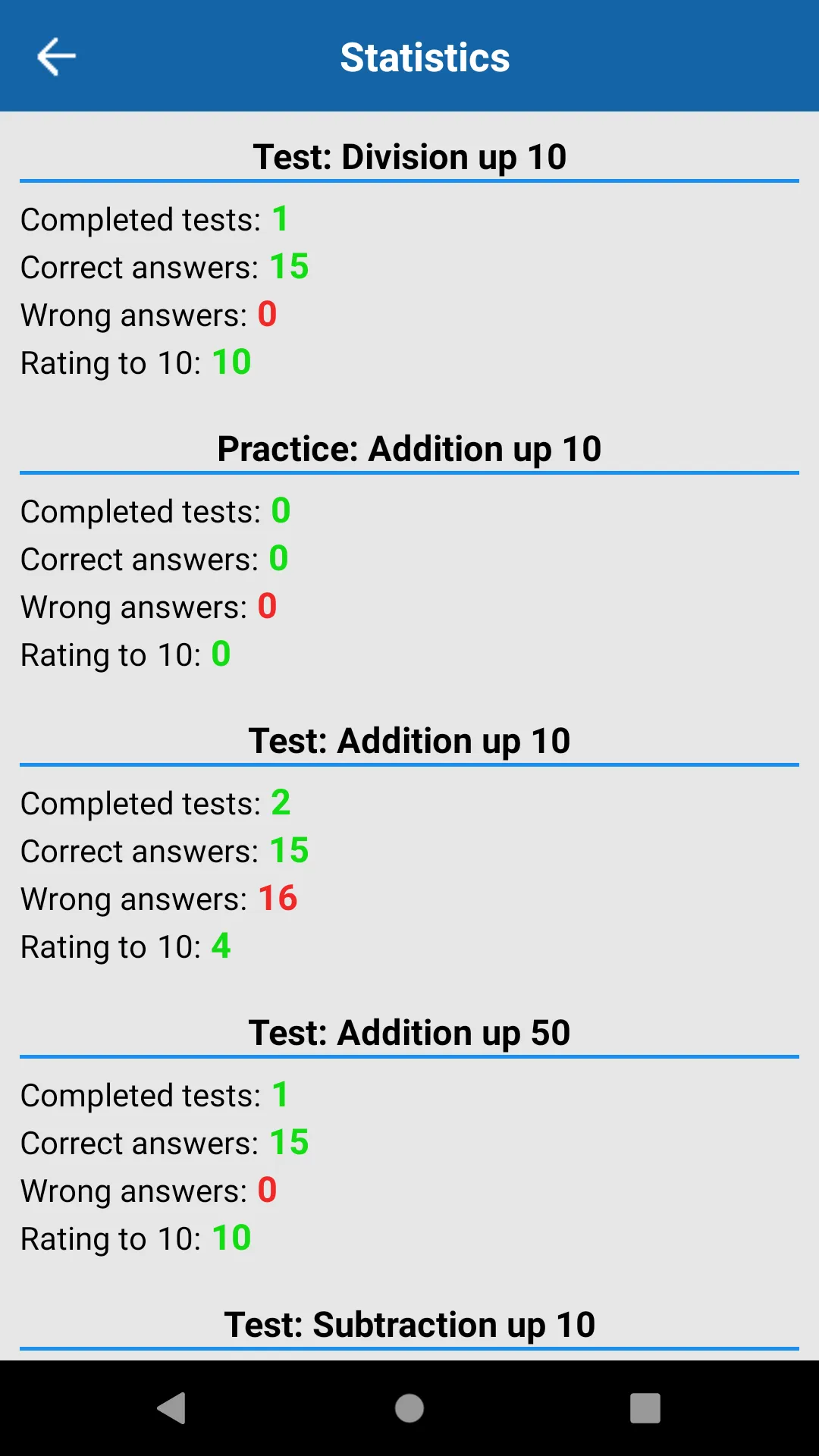 Mathematics: counting game | Indus Appstore | Screenshot