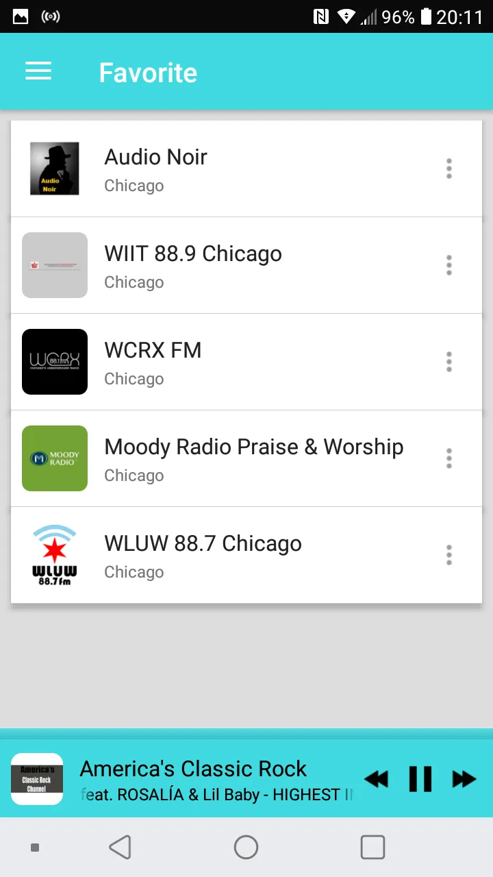 Radio Chicago | Indus Appstore | Screenshot