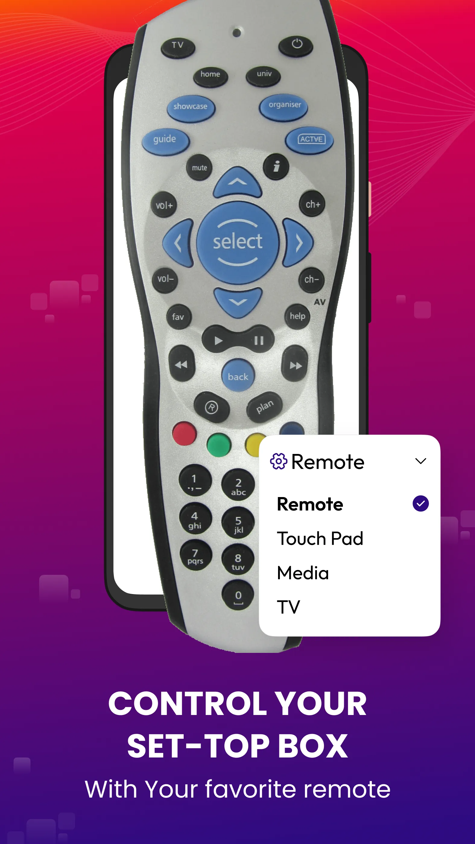 Remote Control for Tata Sky | Indus Appstore | Screenshot