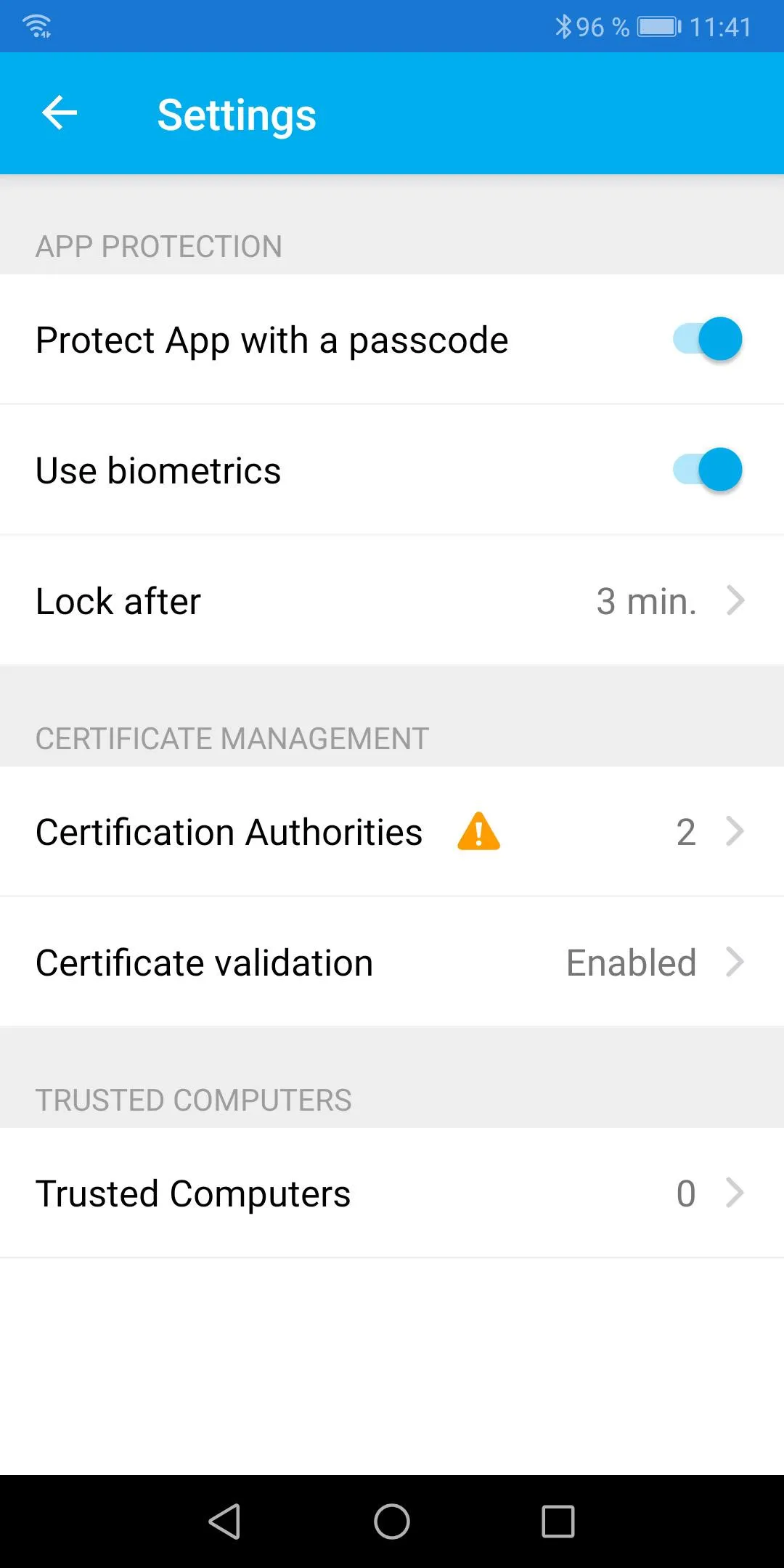 SystoLOCK Companion | Indus Appstore | Screenshot