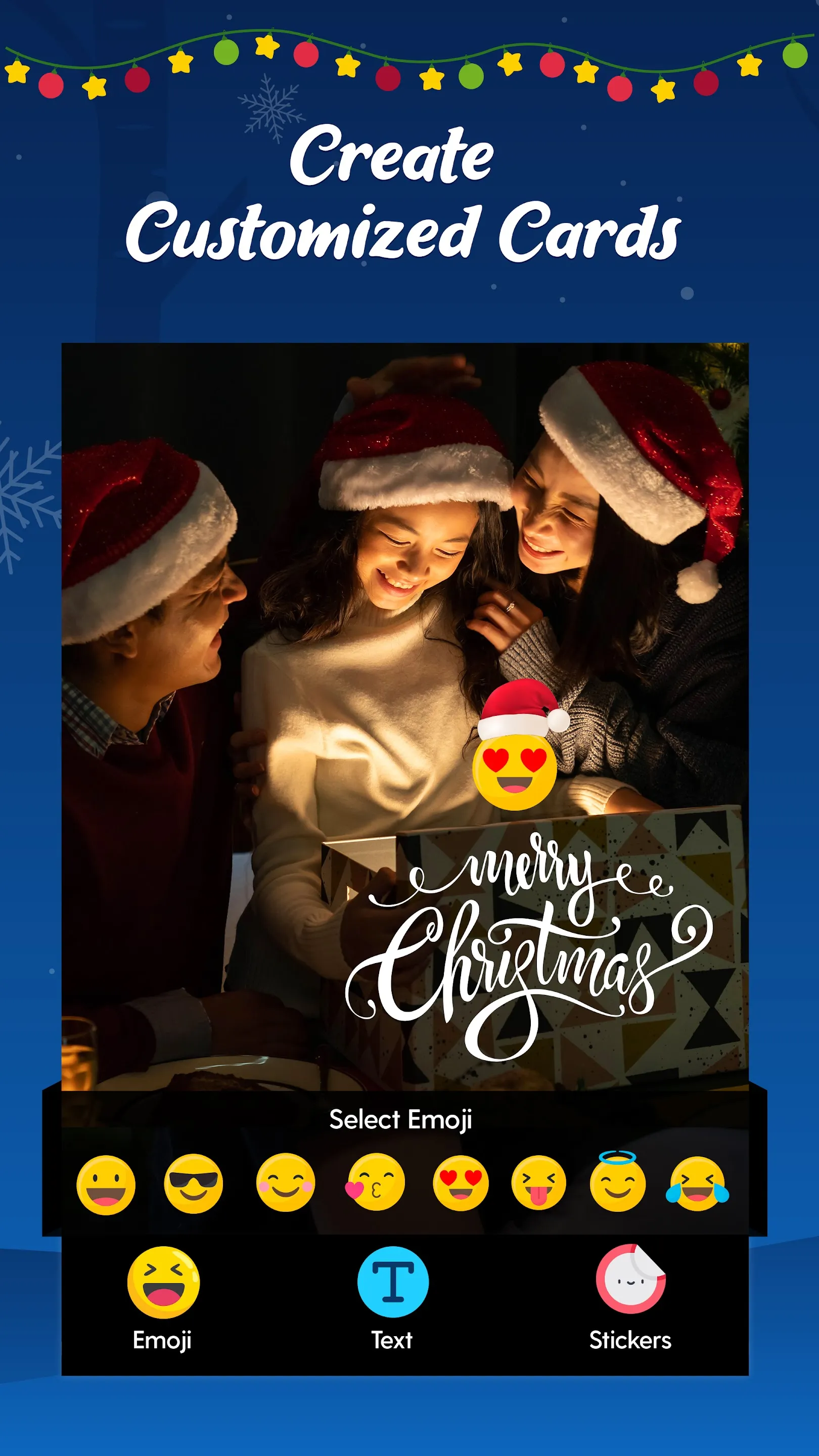 Christmas Photo Frames & Cards | Indus Appstore | Screenshot