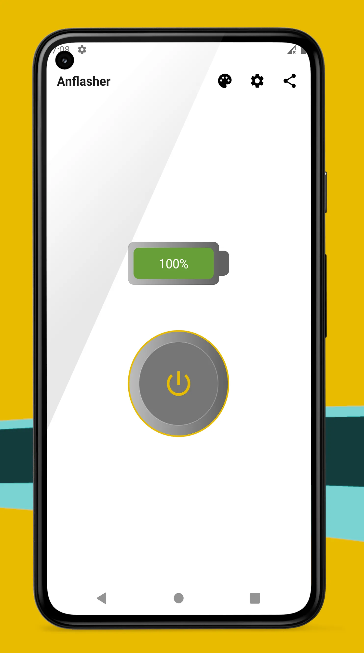 Anflasher, simple flashlight | Indus Appstore | Screenshot