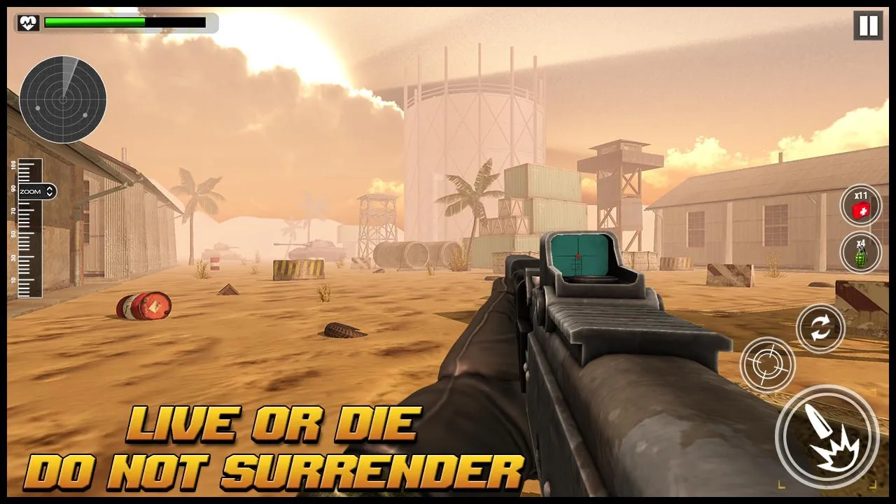 Machine gun Fire : Gun Games | Indus Appstore | Screenshot