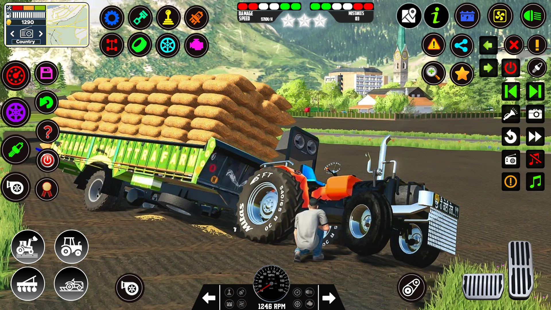US Tractor Driving Simulator | Indus Appstore | Screenshot
