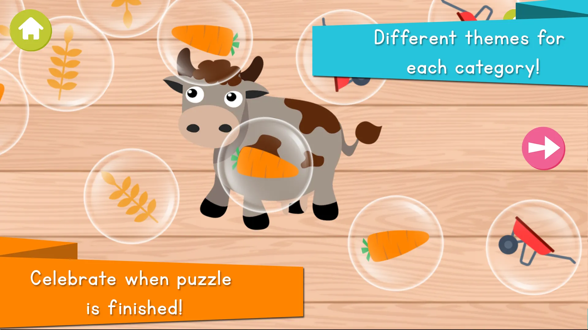 Animals Puzzle for Kids | Indus Appstore | Screenshot