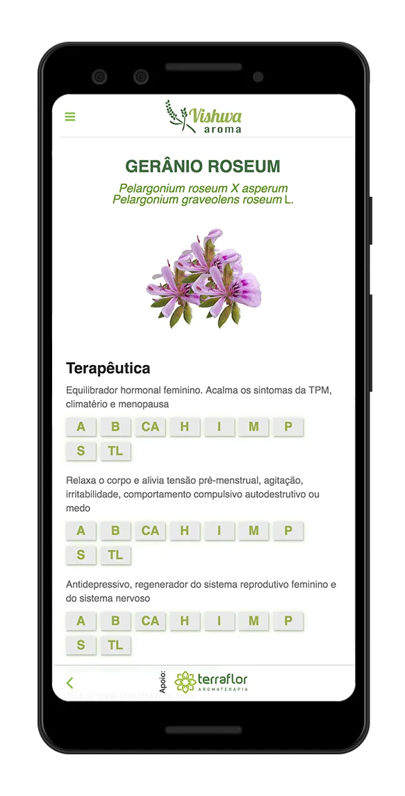 Guia de Aromaterapia | Indus Appstore | Screenshot