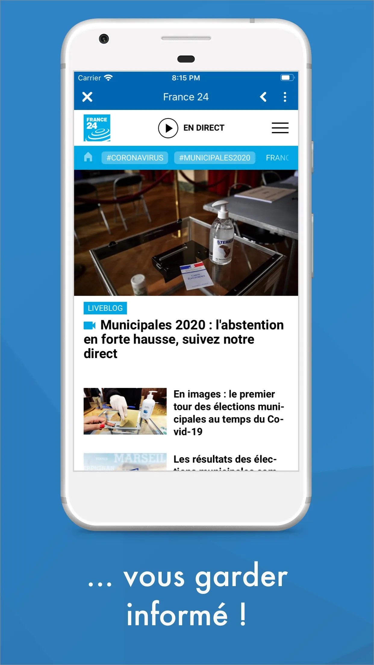 France Presse | Indus Appstore | Screenshot