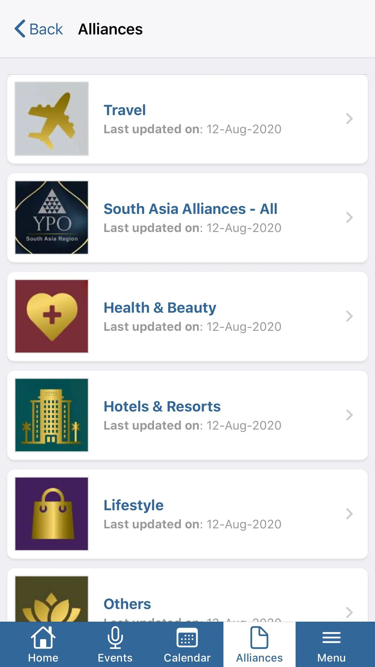 YPO Delhi | Indus Appstore | Screenshot