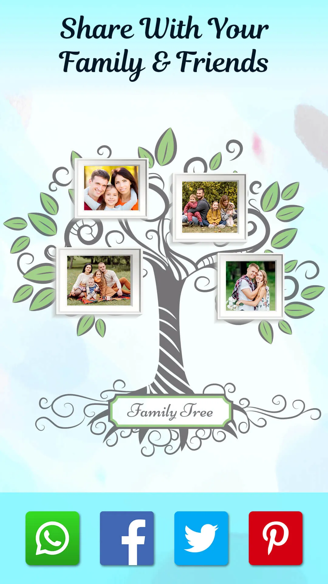 Family Tree Photo Frames | Indus Appstore | Screenshot