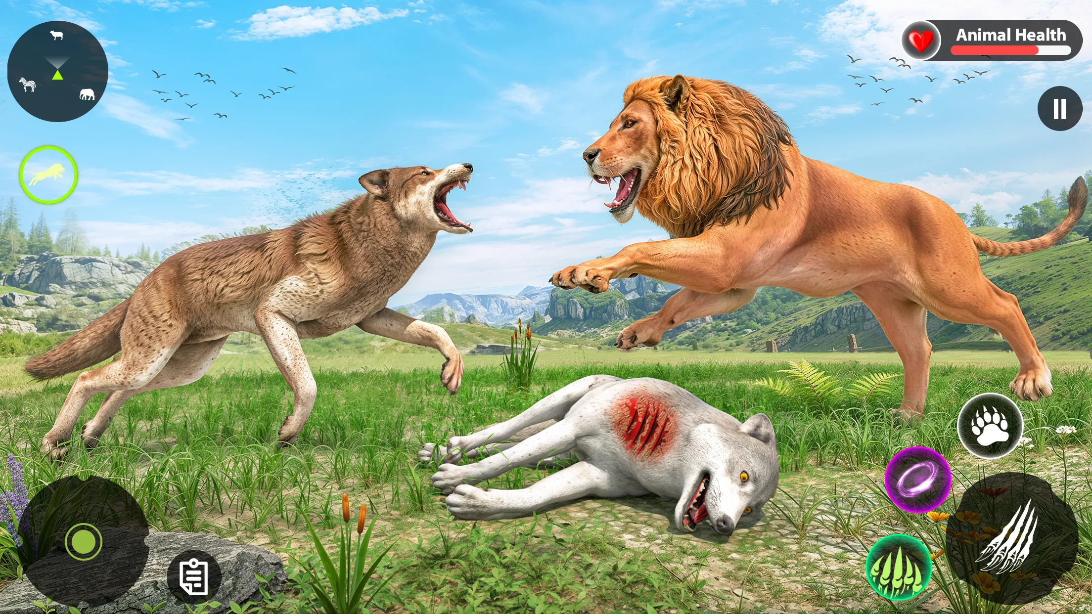 The Lion Simulator Lion Games | Indus Appstore | Screenshot