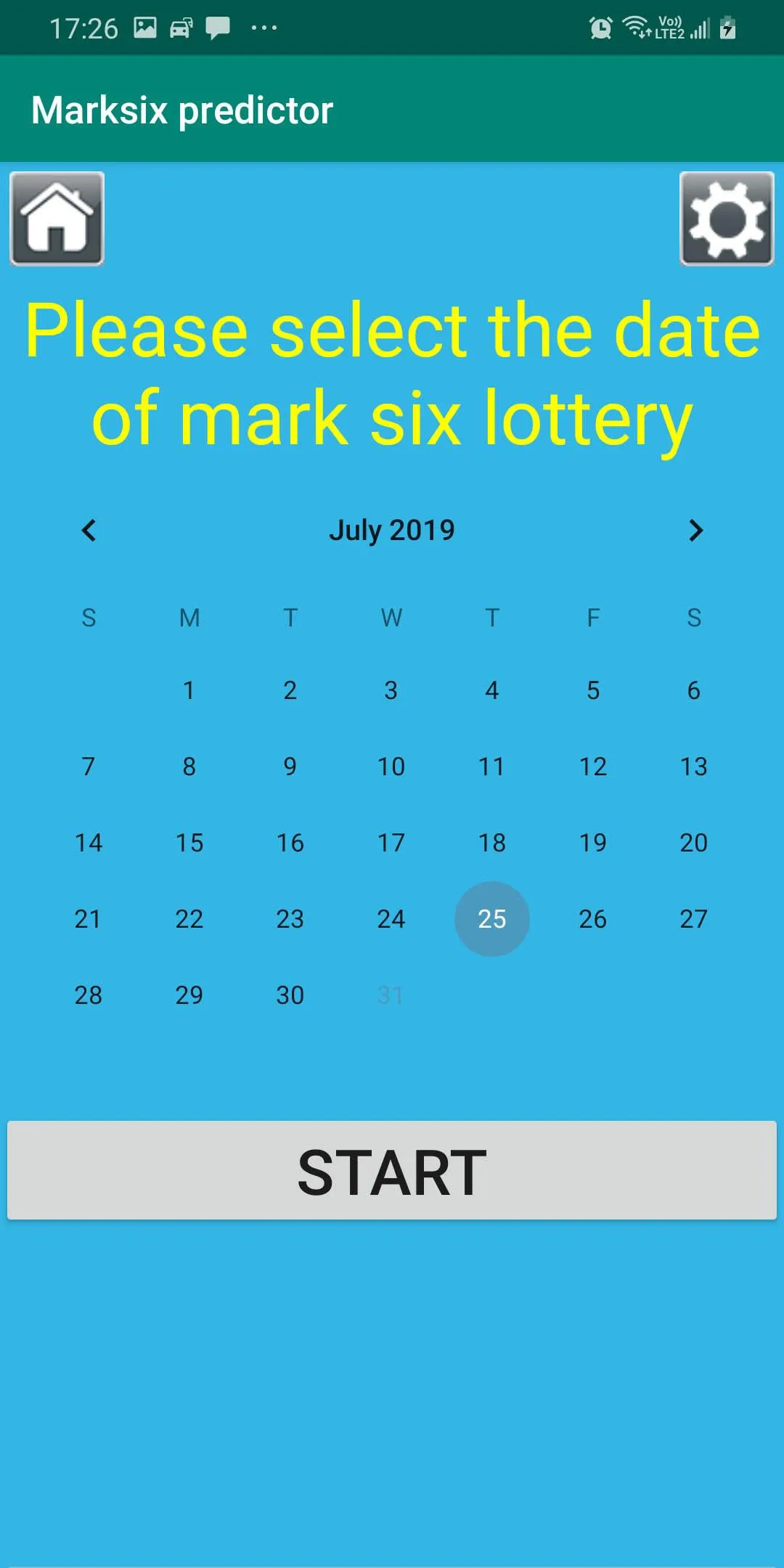 Mark six predictor | Indus Appstore | Screenshot