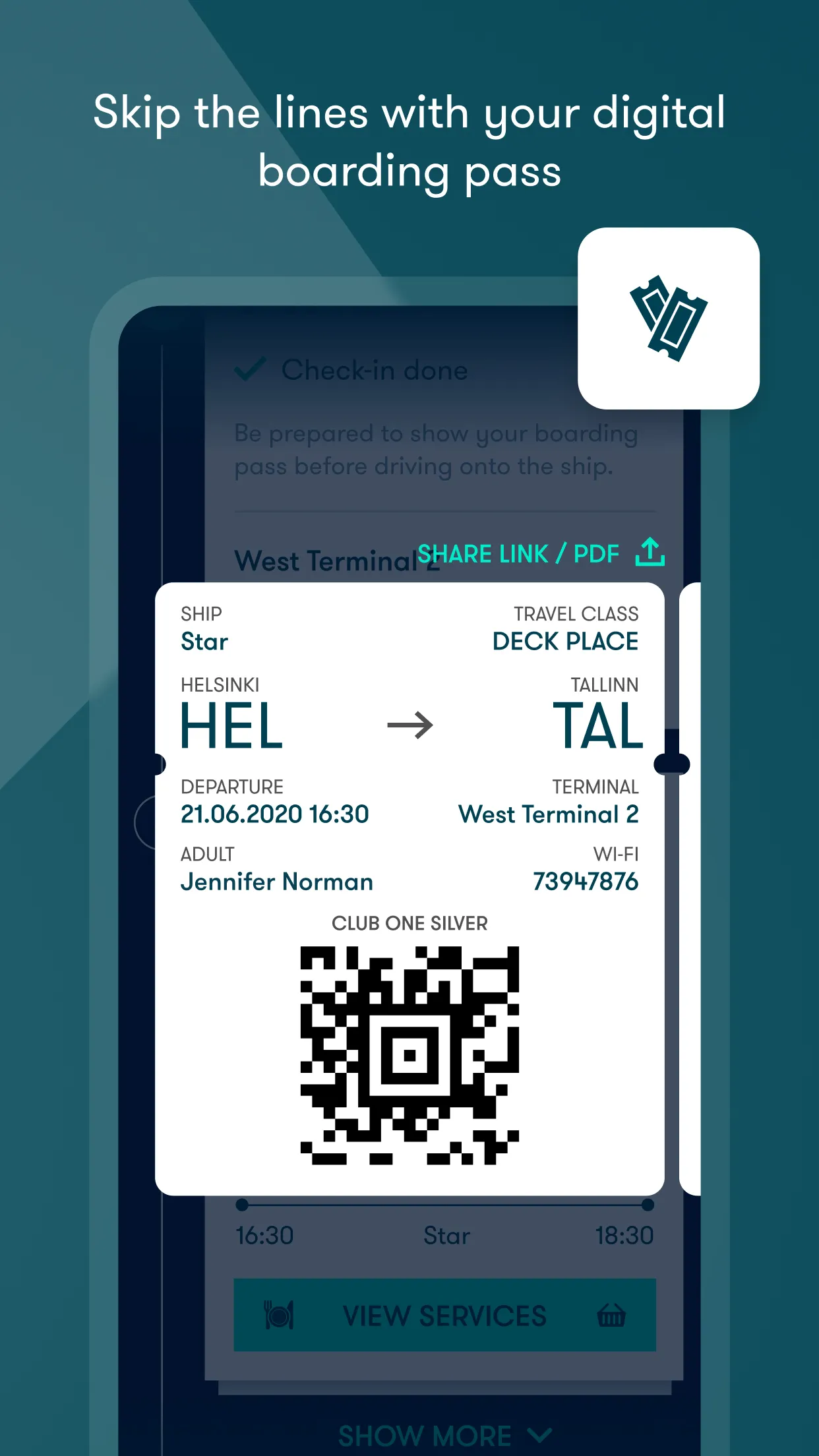 Tallink Silja Line | Indus Appstore | Screenshot