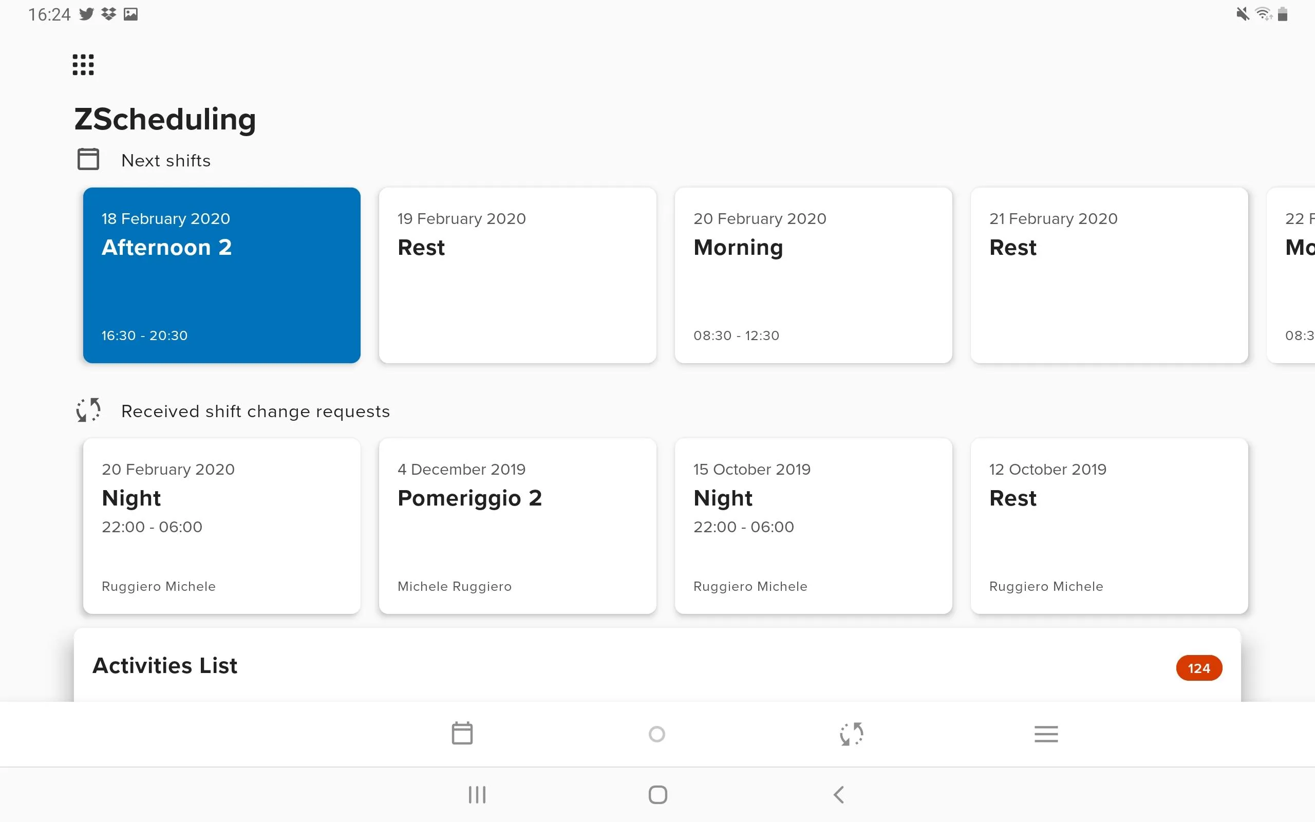 ZScheduling Enterprise Edition | Indus Appstore | Screenshot