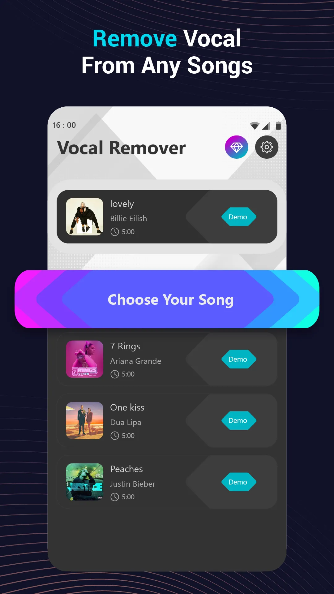 Vocal Remover & Karaoke Maker | Indus Appstore | Screenshot