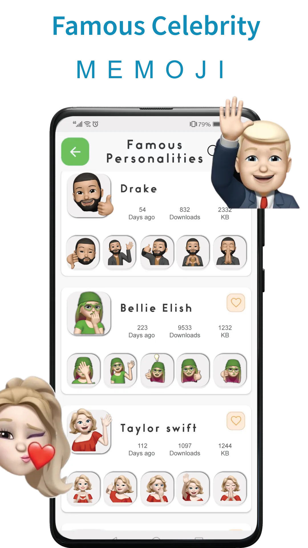 Memoji stickers for WhatsApp | Indus Appstore | Screenshot