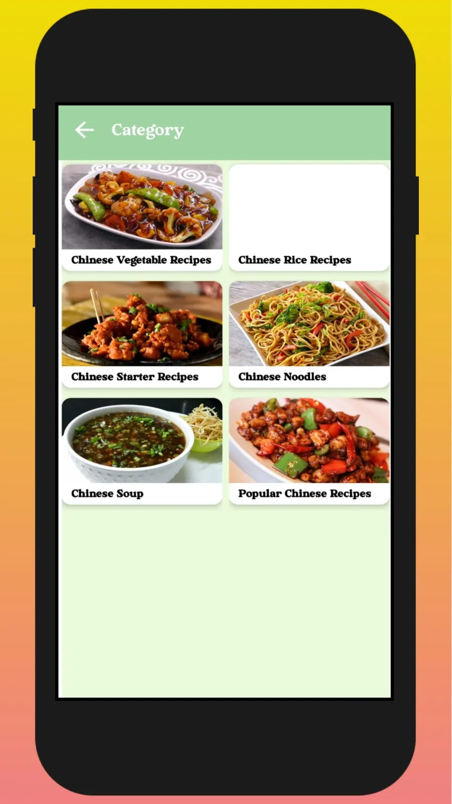 Chinese Food Recipes In Hindi | Indus Appstore | Screenshot