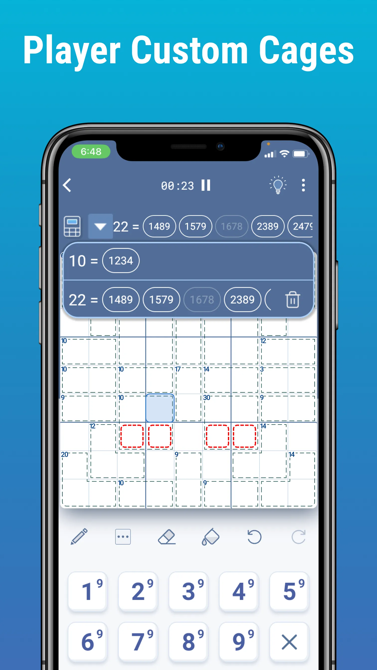 Killer Sudoku by Logic Wiz | Indus Appstore | Screenshot