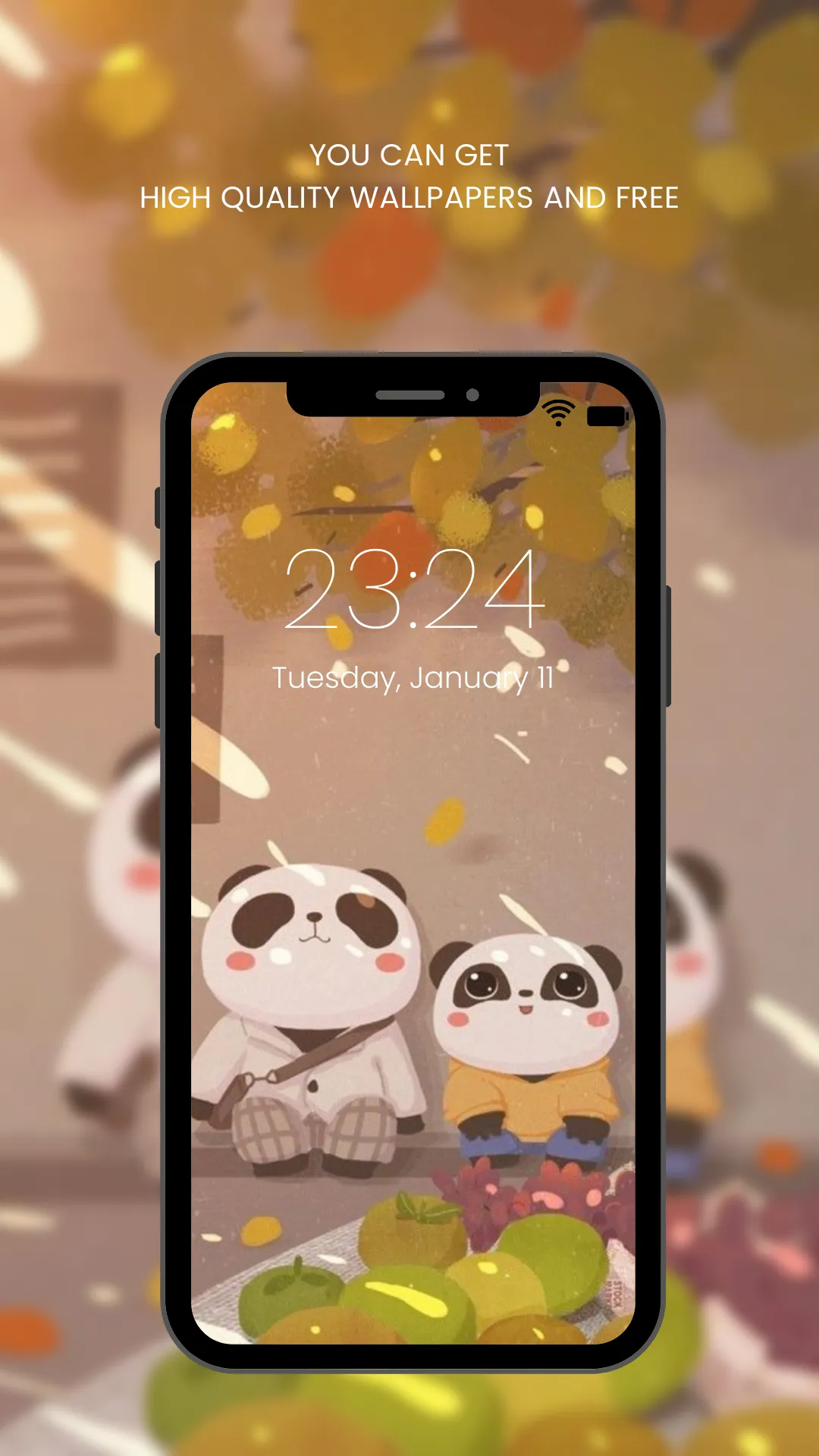 Cute Panda Wallpaper HD | Indus Appstore | Screenshot