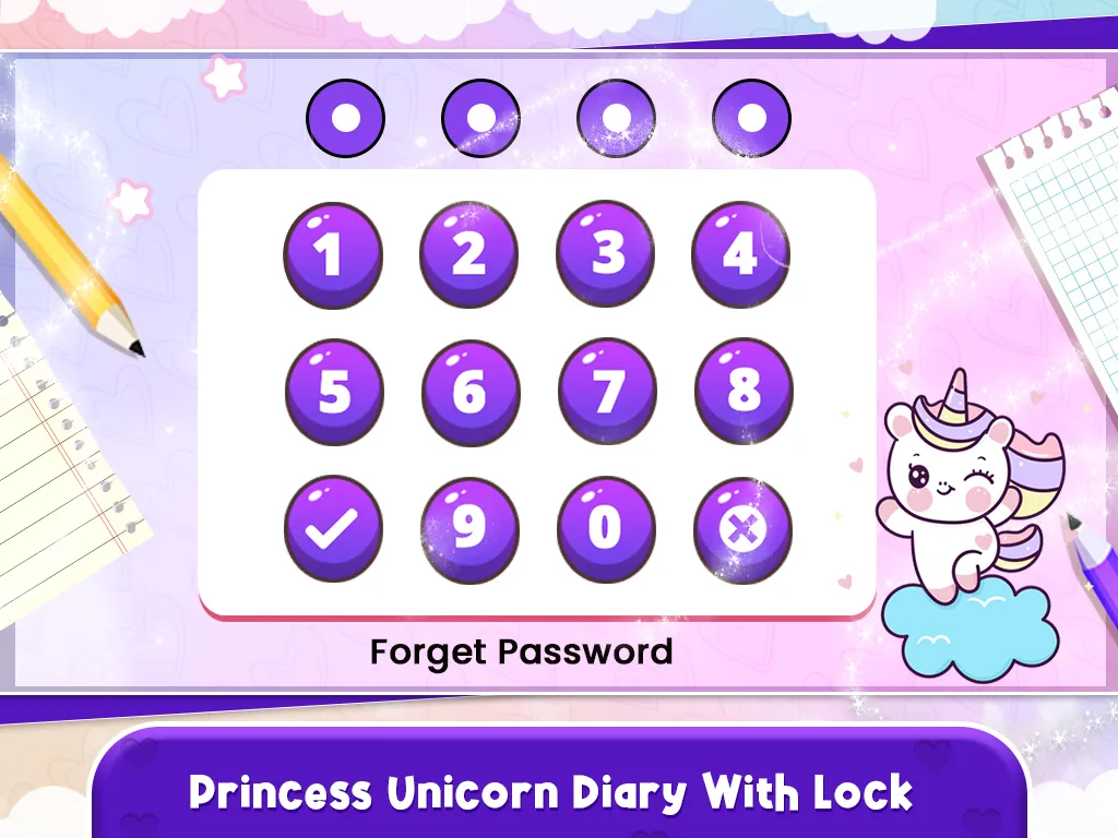 DIY Secret Diary Unicorn Diary | Indus Appstore | Screenshot