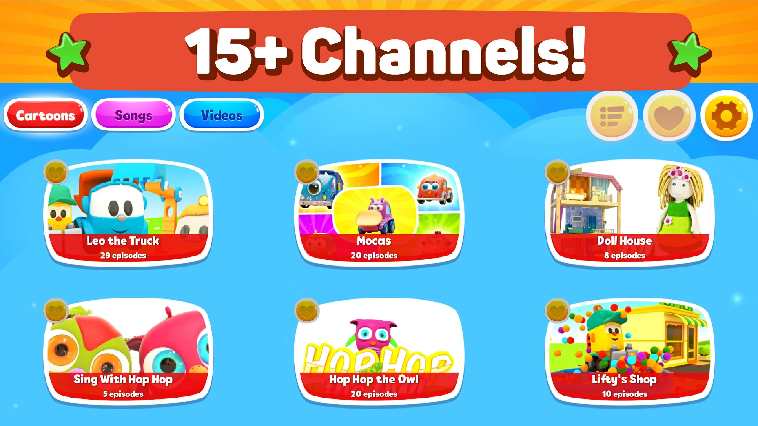 Kapuki TV: Cartoons for Kids | Indus Appstore | Screenshot