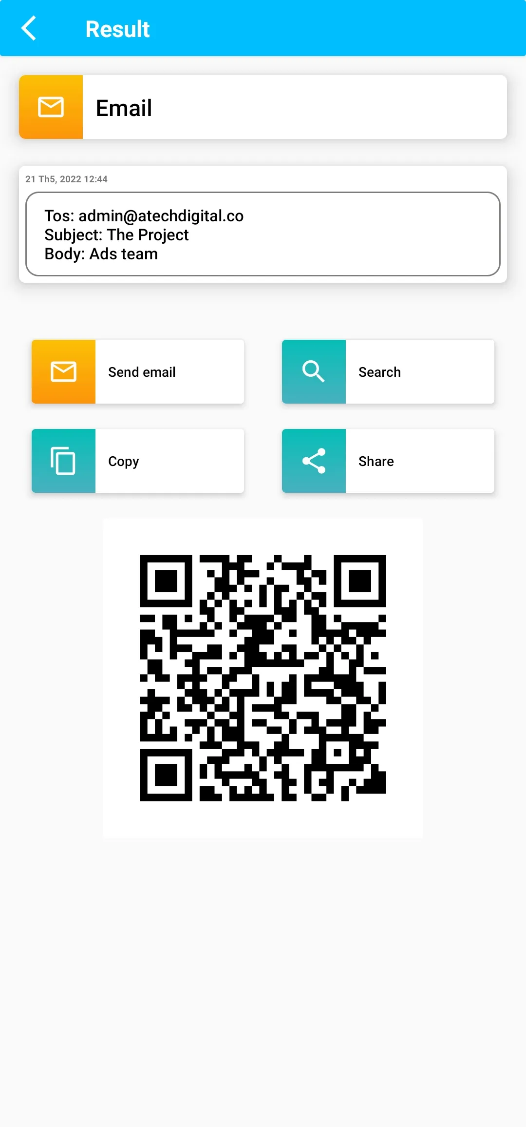 QR and Barcode scanner | Indus Appstore | Screenshot