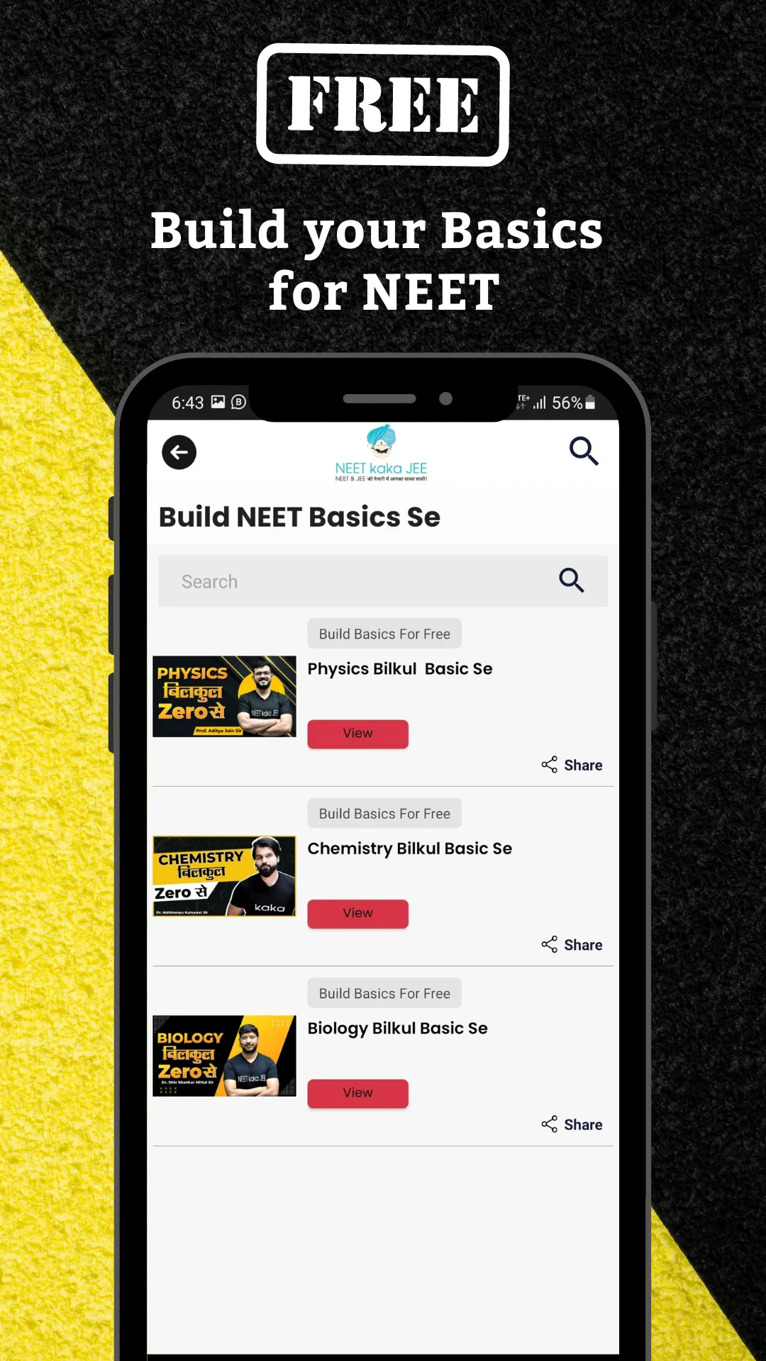 NEET kaka JEE | Indus Appstore | Screenshot