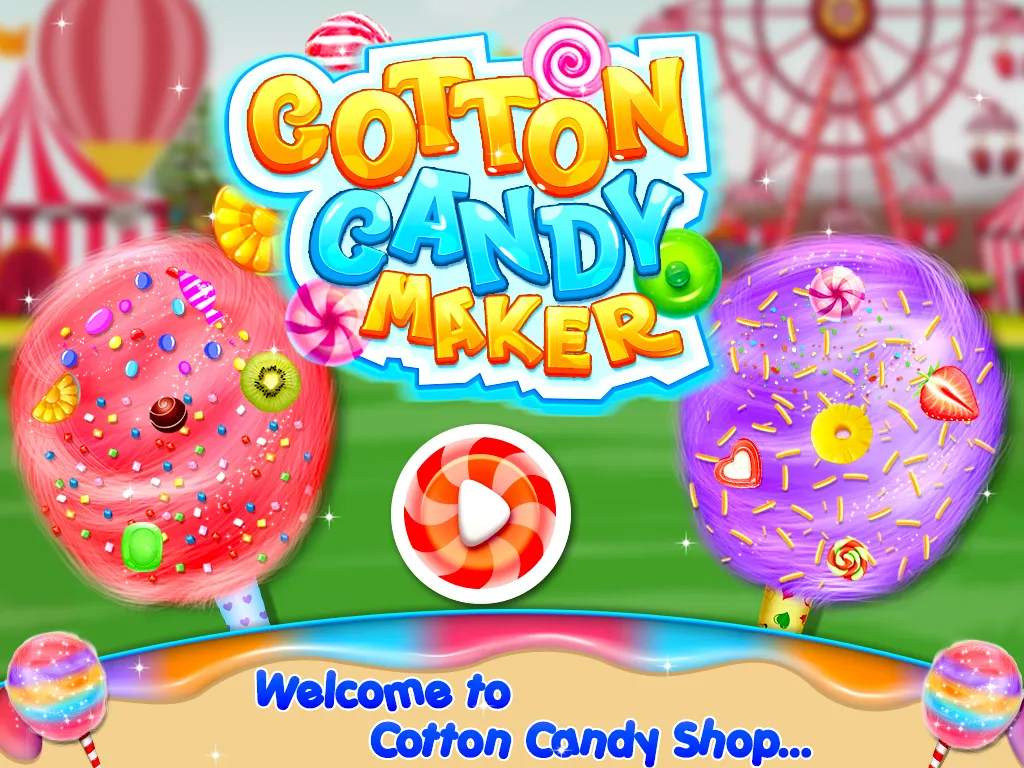 My Sweet Cotton Candy Shop | Indus Appstore | Screenshot