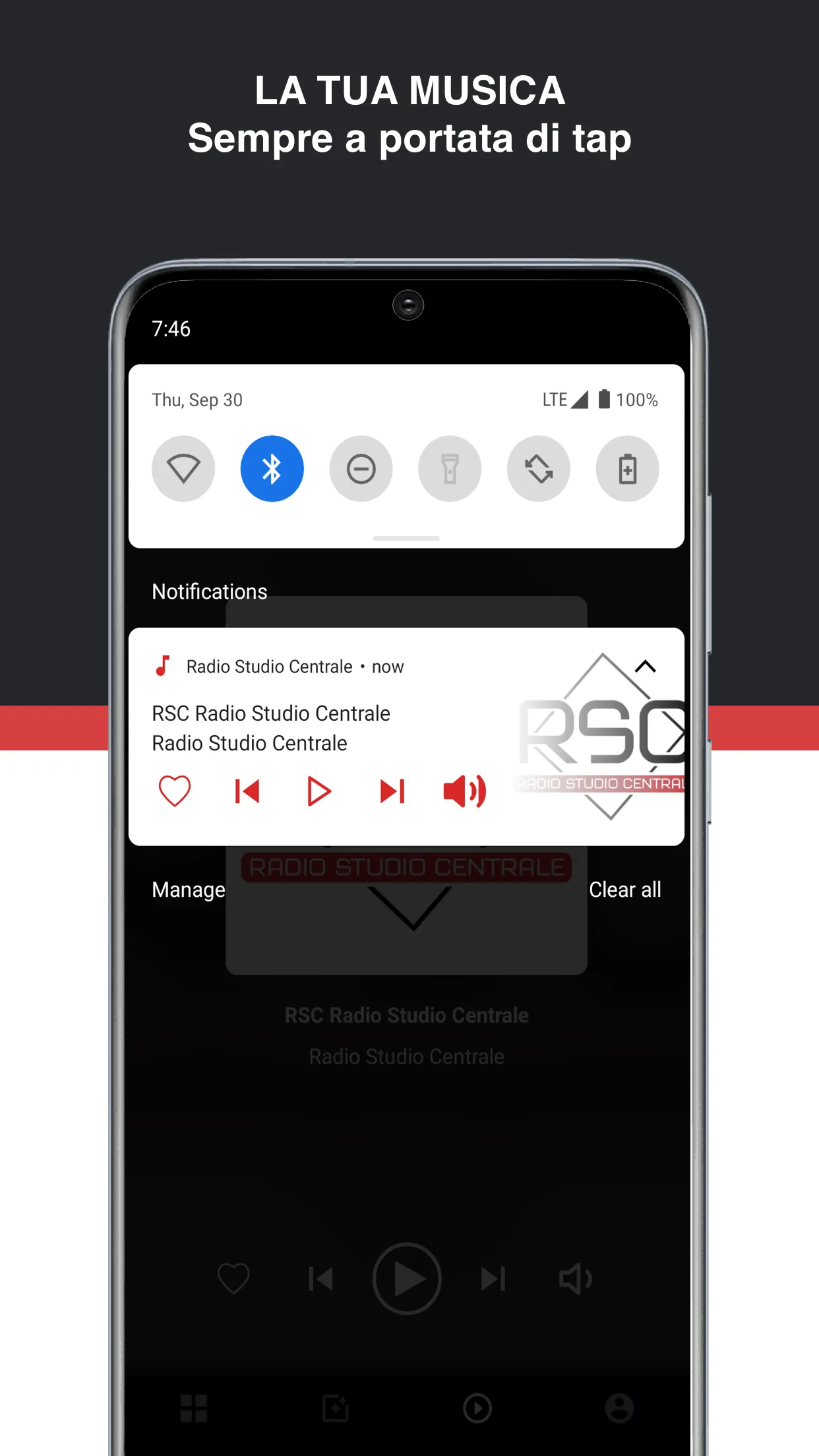 R.S.C. Radio Studio Centrale | Indus Appstore | Screenshot