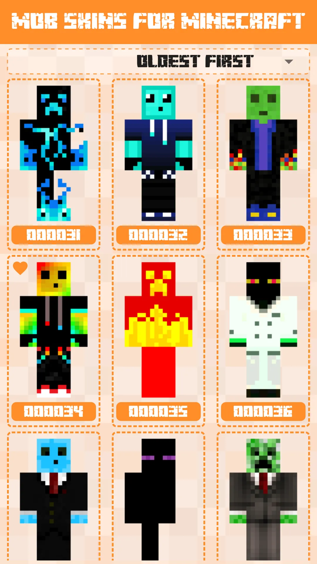 Mob Skins for Minecraft PE | Indus Appstore | Screenshot