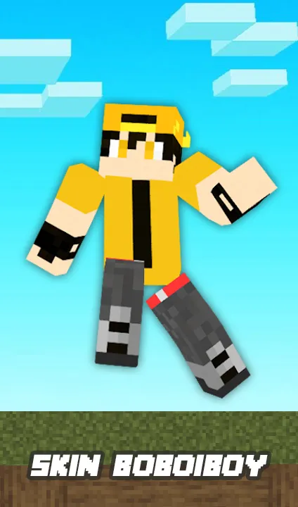 Skin Boboiboy for Minecraft | Indus Appstore | Screenshot