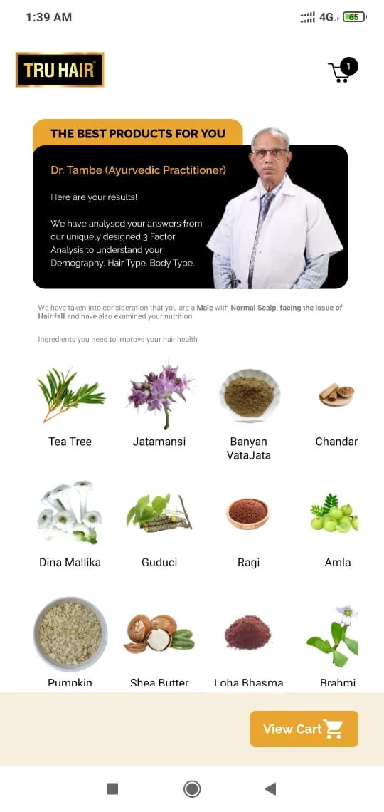 TRU HAIR & SKIN | Indus Appstore | Screenshot