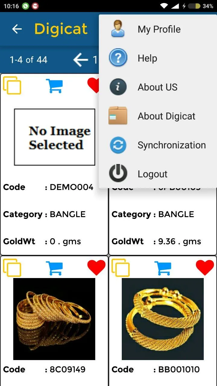 Digicat:Demo Application for J | Indus Appstore | Screenshot