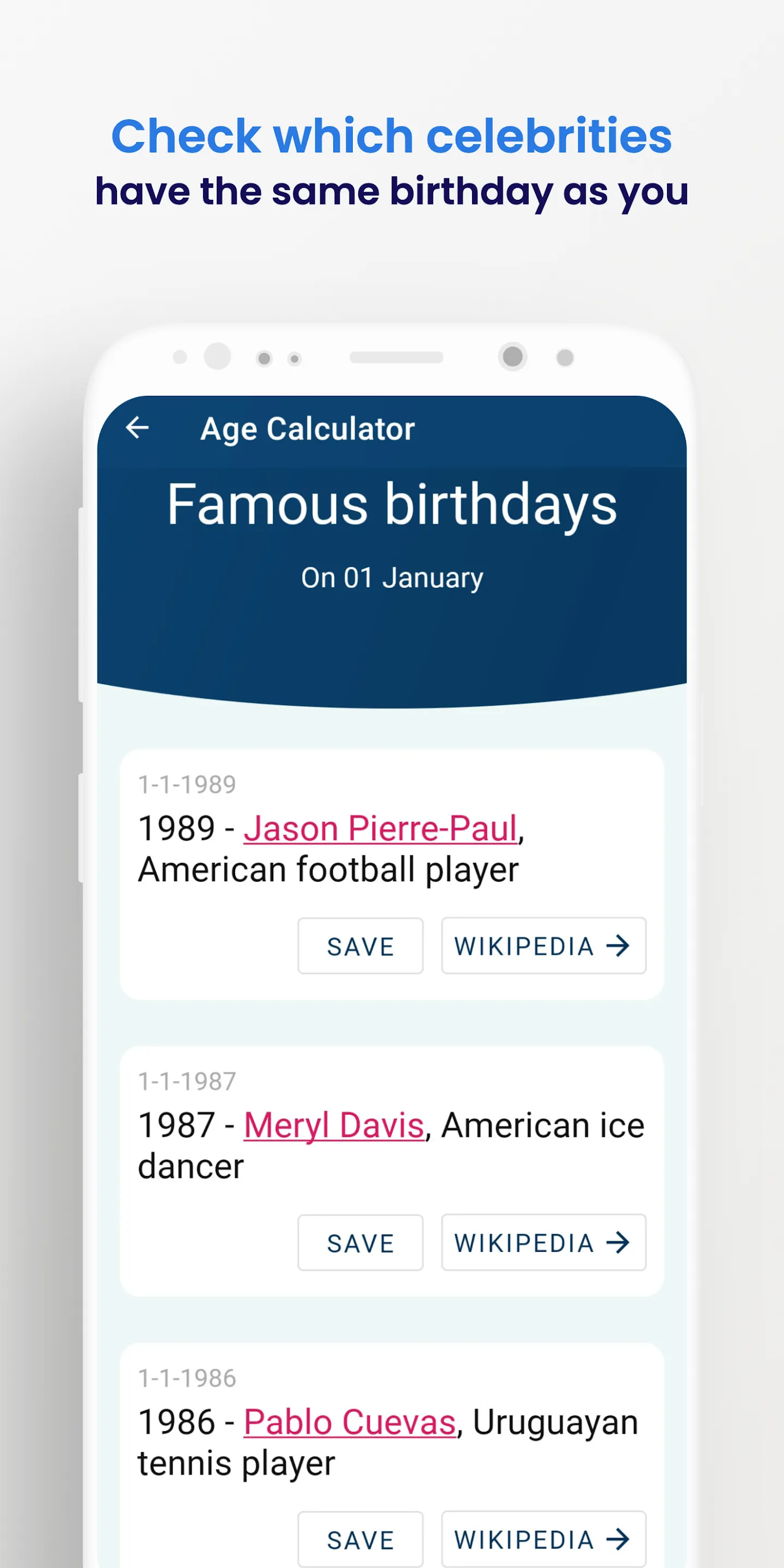 Age Calculator - Date of Birth | Indus Appstore | Screenshot